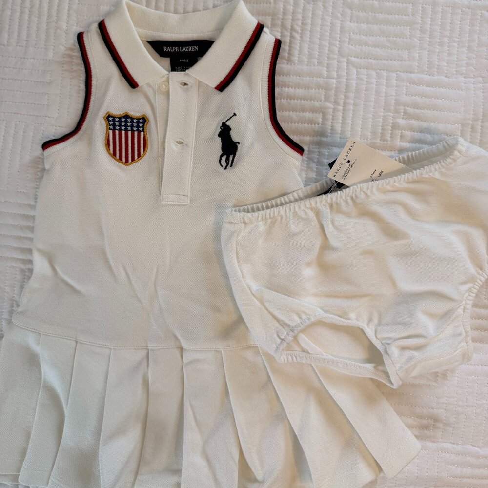 Ralph Lauren Baby USA Tennis "Outfit" Sz 18 Months